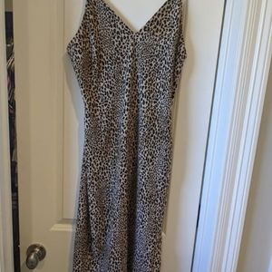 H&M leopard dress. Sz 8